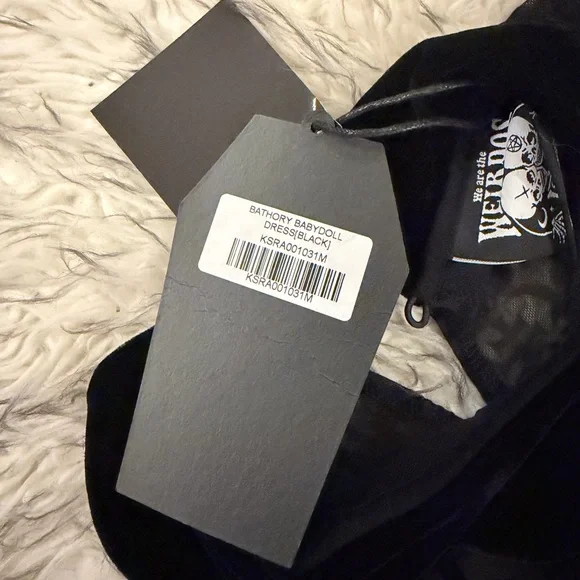 Killstar ‘Bathory’ Babydoll Dress - Black - Picture 3 of 4